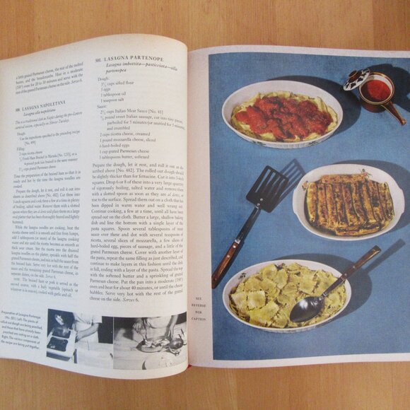 GREAT ITALIAN COOKING Luigi Carnacina (HC 1965) Instruction, Dictionary, Recipes - Picture 5 of 11